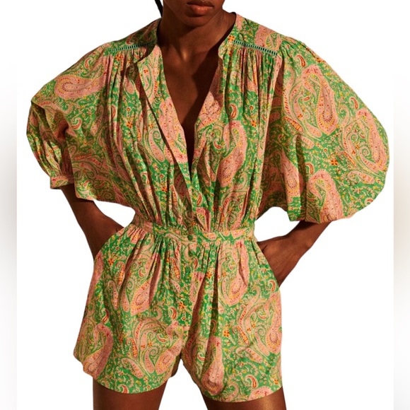 ba&sh Pants - ba&sh Oria Romper Size S